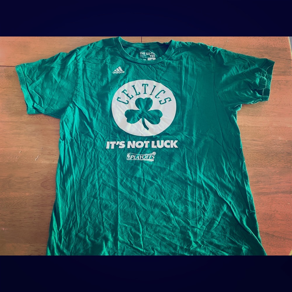 Celtics It’s Not Luck T-Shirt